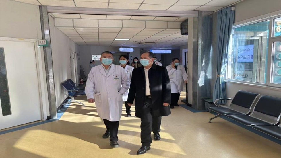 通用技术环球医疗董事会主席、党委书记陈仕俗赴成人快手
调研